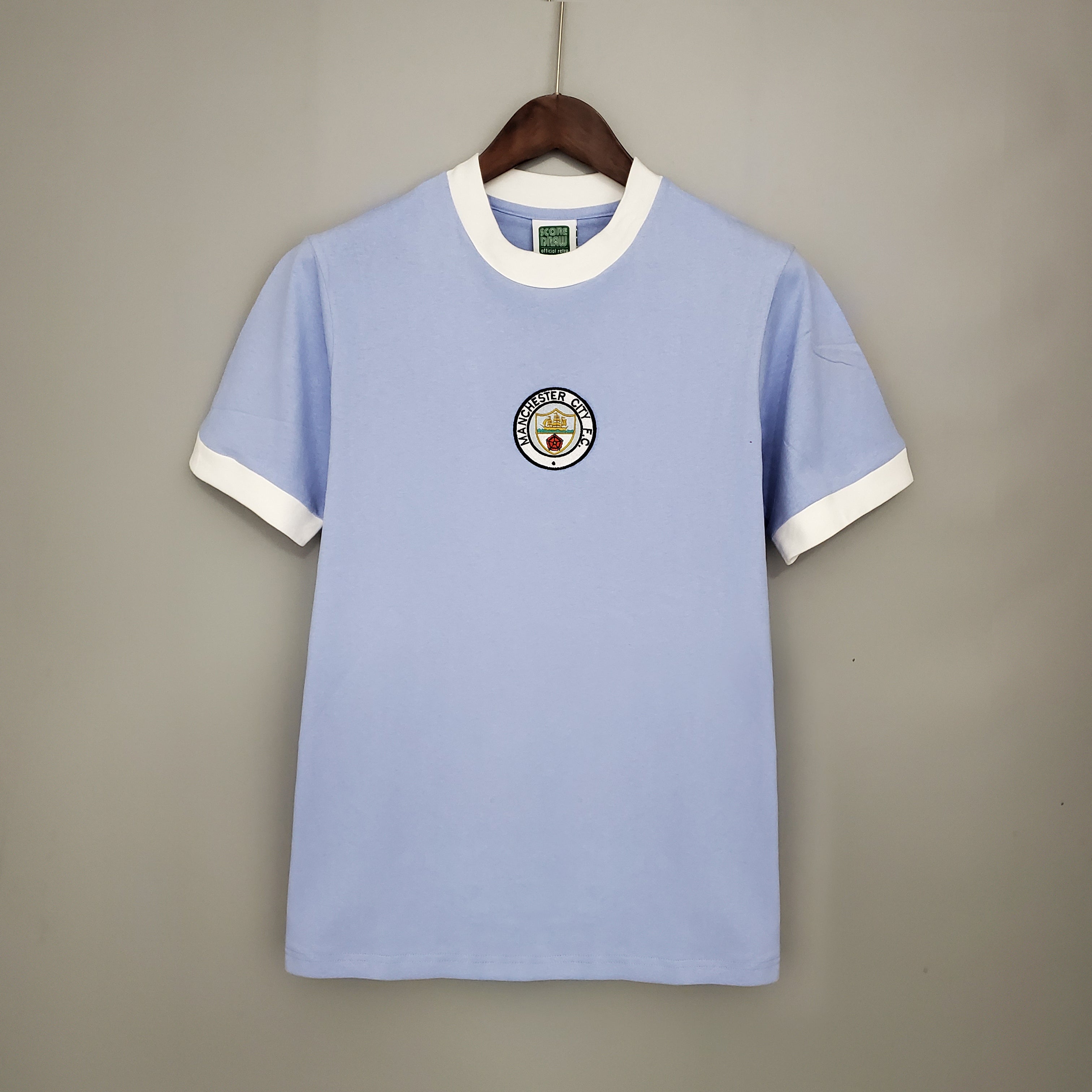 Manchester City 1972 - 1973 Home Jersey