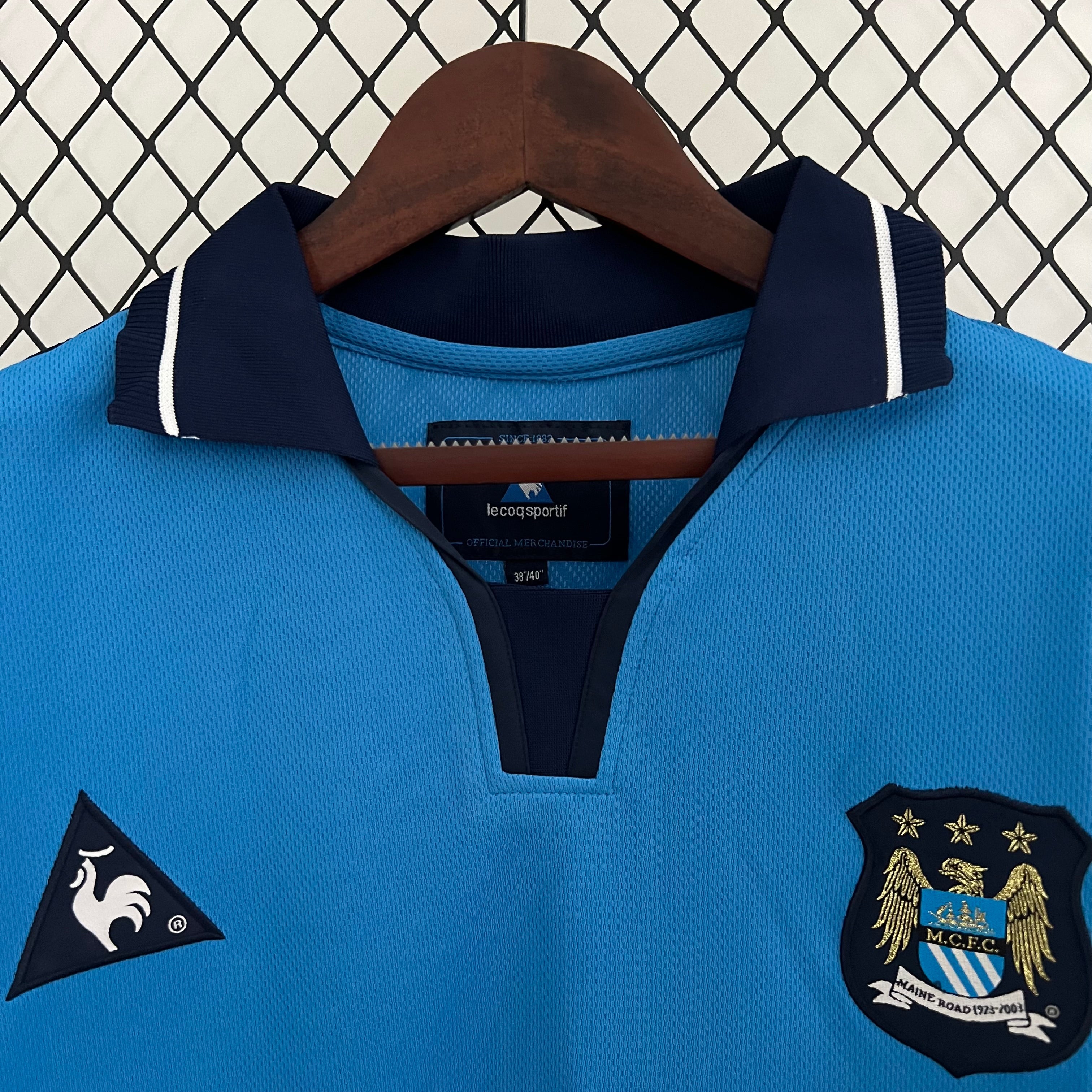 Manchester City 2002 - 2003 Home Jersey