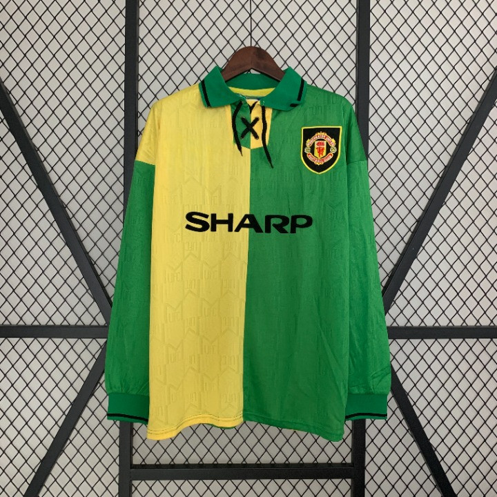 Manchester United 1993 - 1994 Retro Third Jersey Long Sleeved