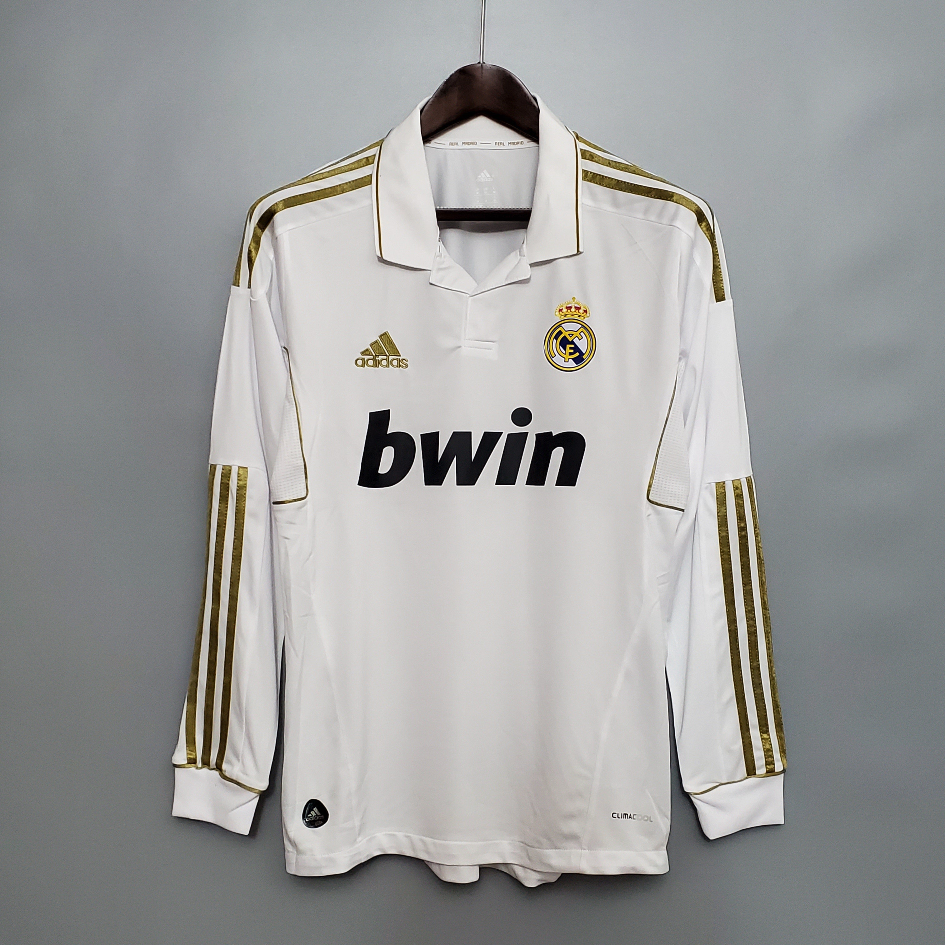 Real Madrid 2011 - 2012 Home Jersey Long Sleeved