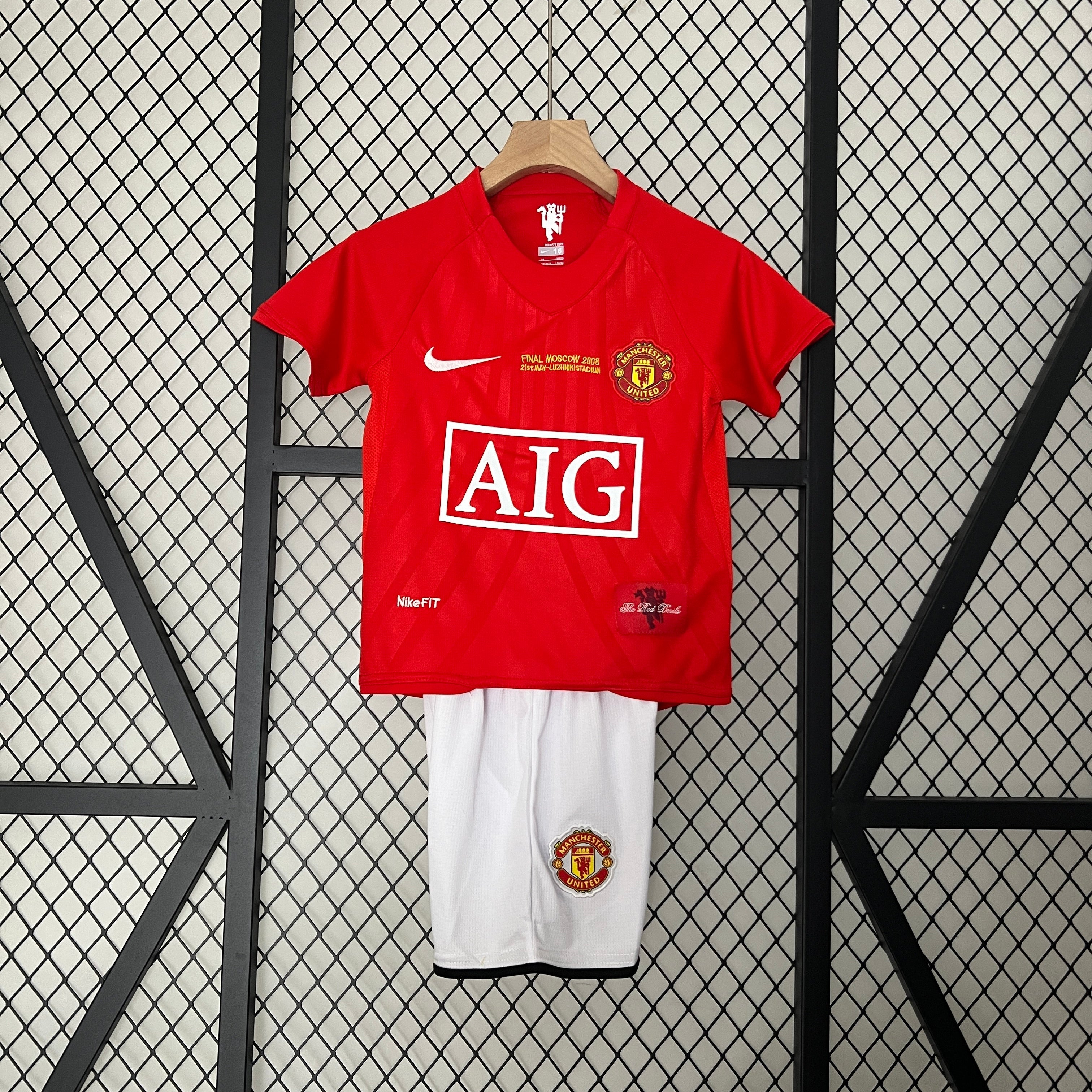 Manchester United Champions League 2008 Final For Kids