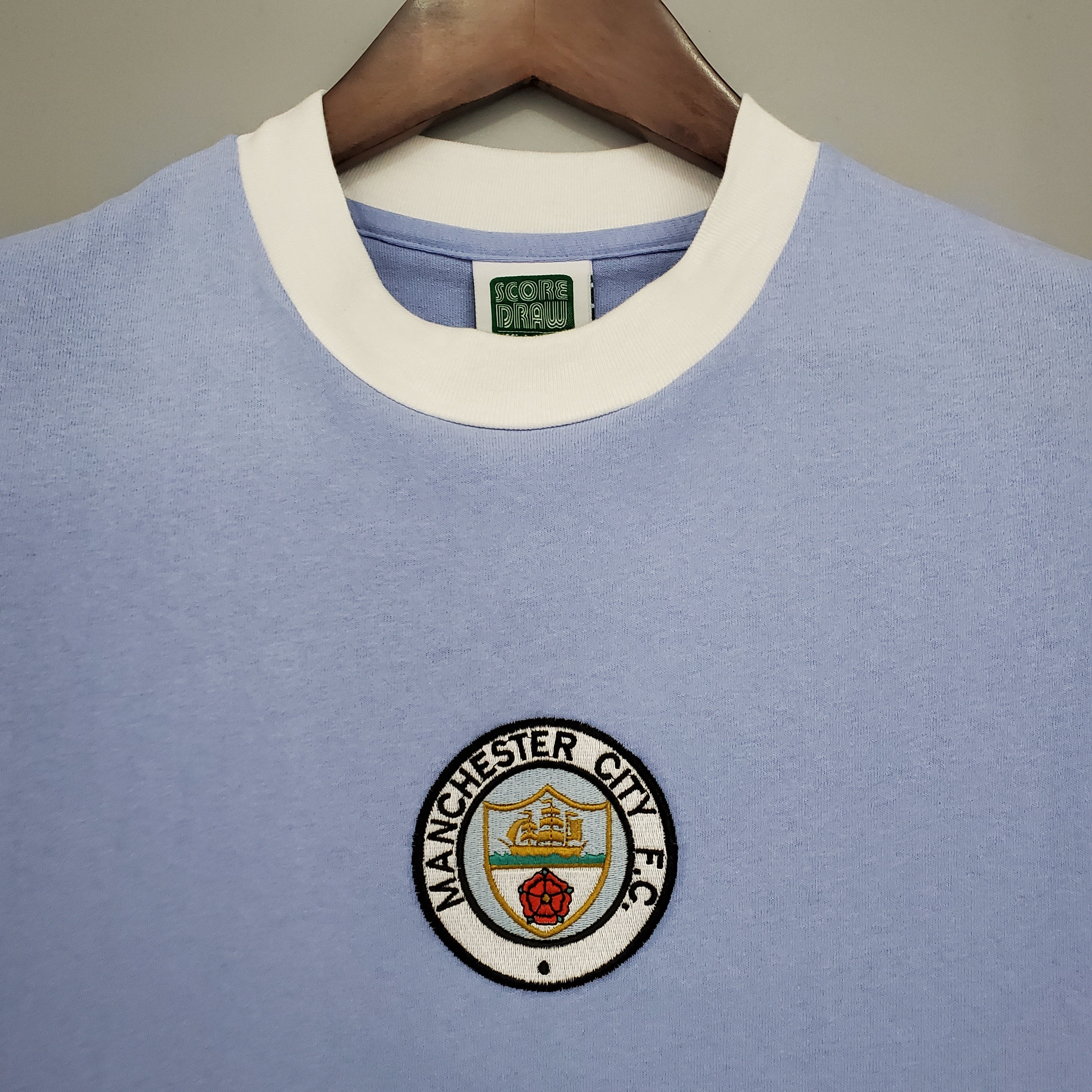 Manchester City 1972 - 1973 Home Jersey