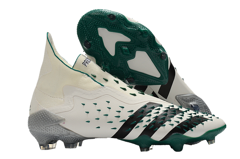 Predator Freak+ FG EQT Demonskin White Sub Green - Cleats & Boots