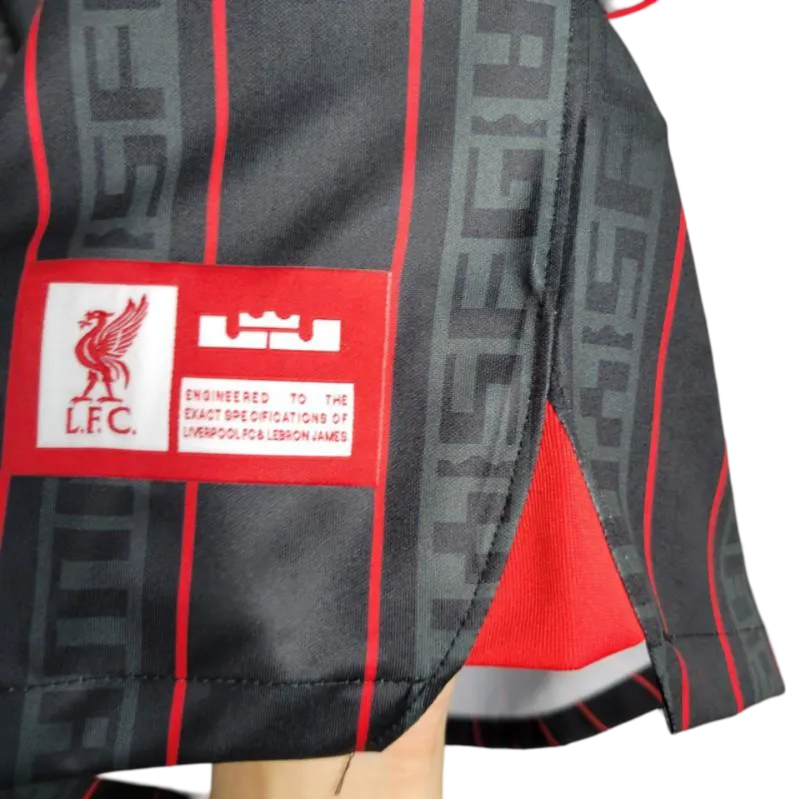 23/24 Liverpool X Lebron Black Jersey Fan Version