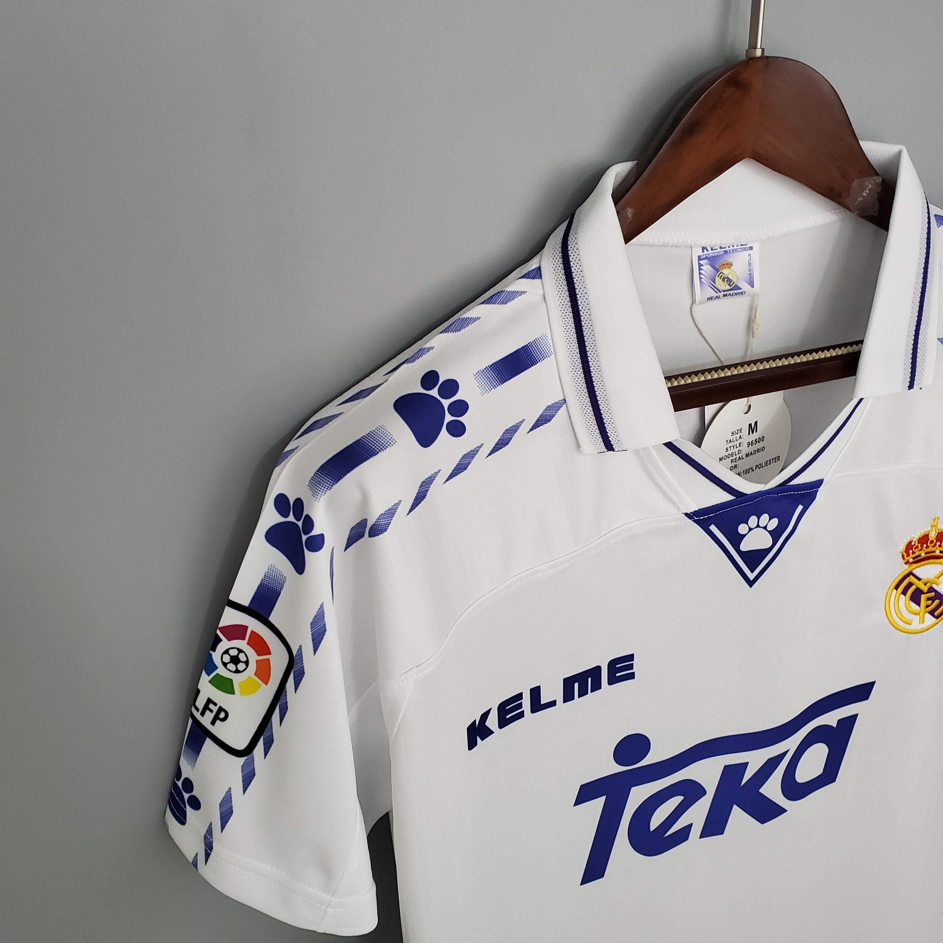 Real Madrid 1996 - 1997 Home Jersey