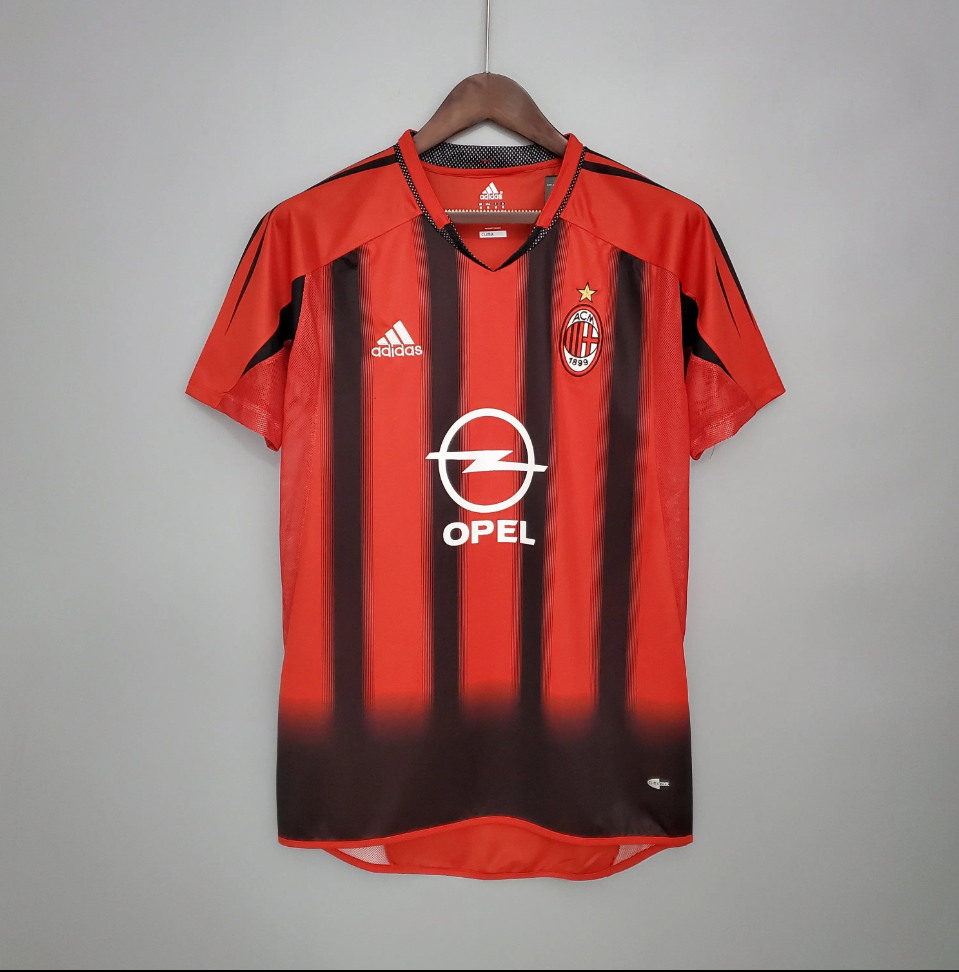 Ac Milan 2004 - 2005 Home Jersey