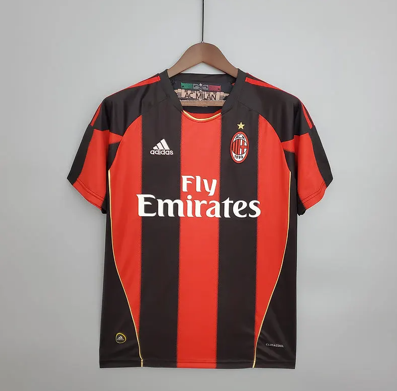 Ac Milan 2010 - 2011 Home Jerseys