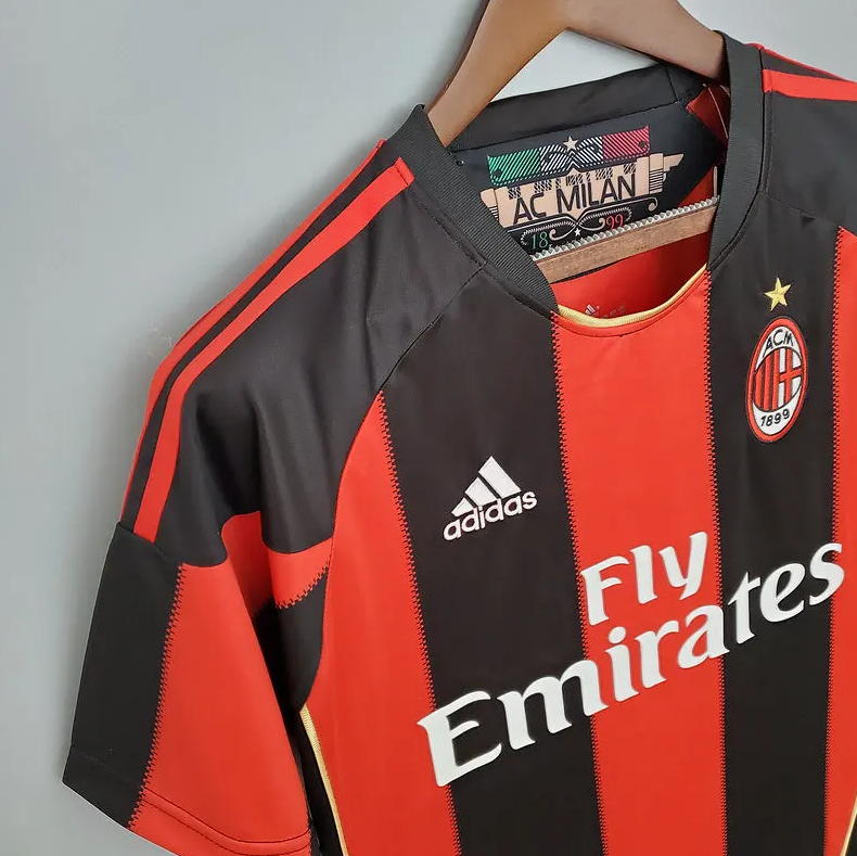 Ac Milan 2010 - 2011 Home Jerseys
