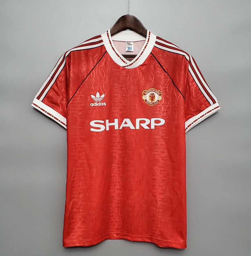 Manchester United 1990 - 1991 Home Jersey