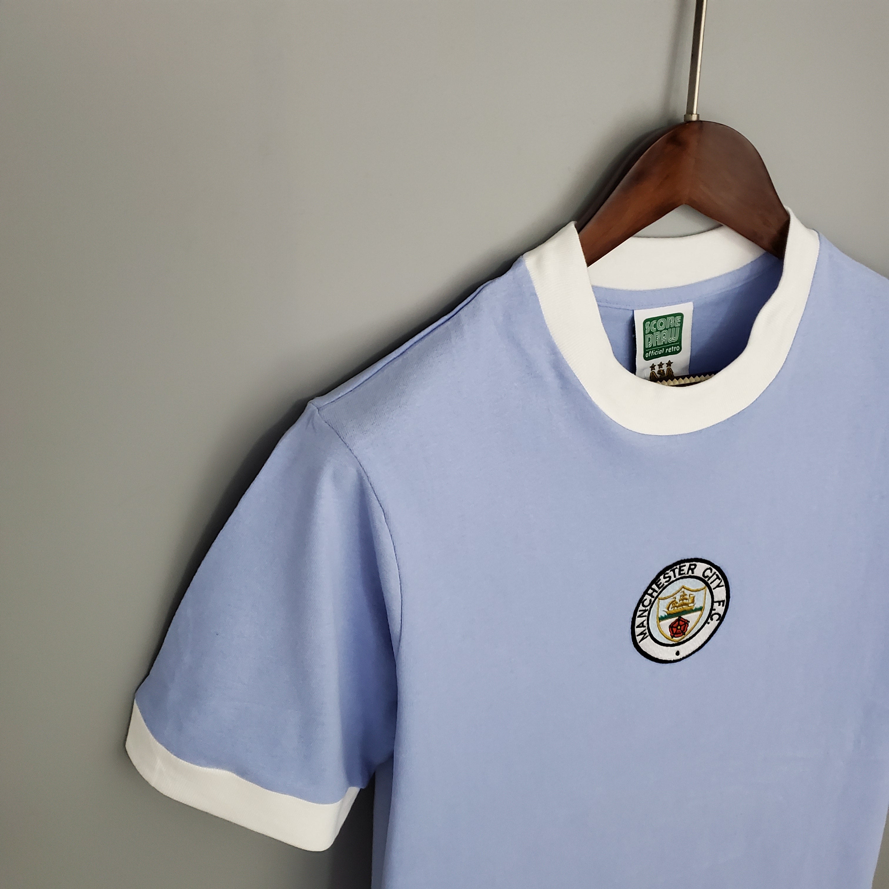 Manchester City 1972 - 1973 Home Jersey