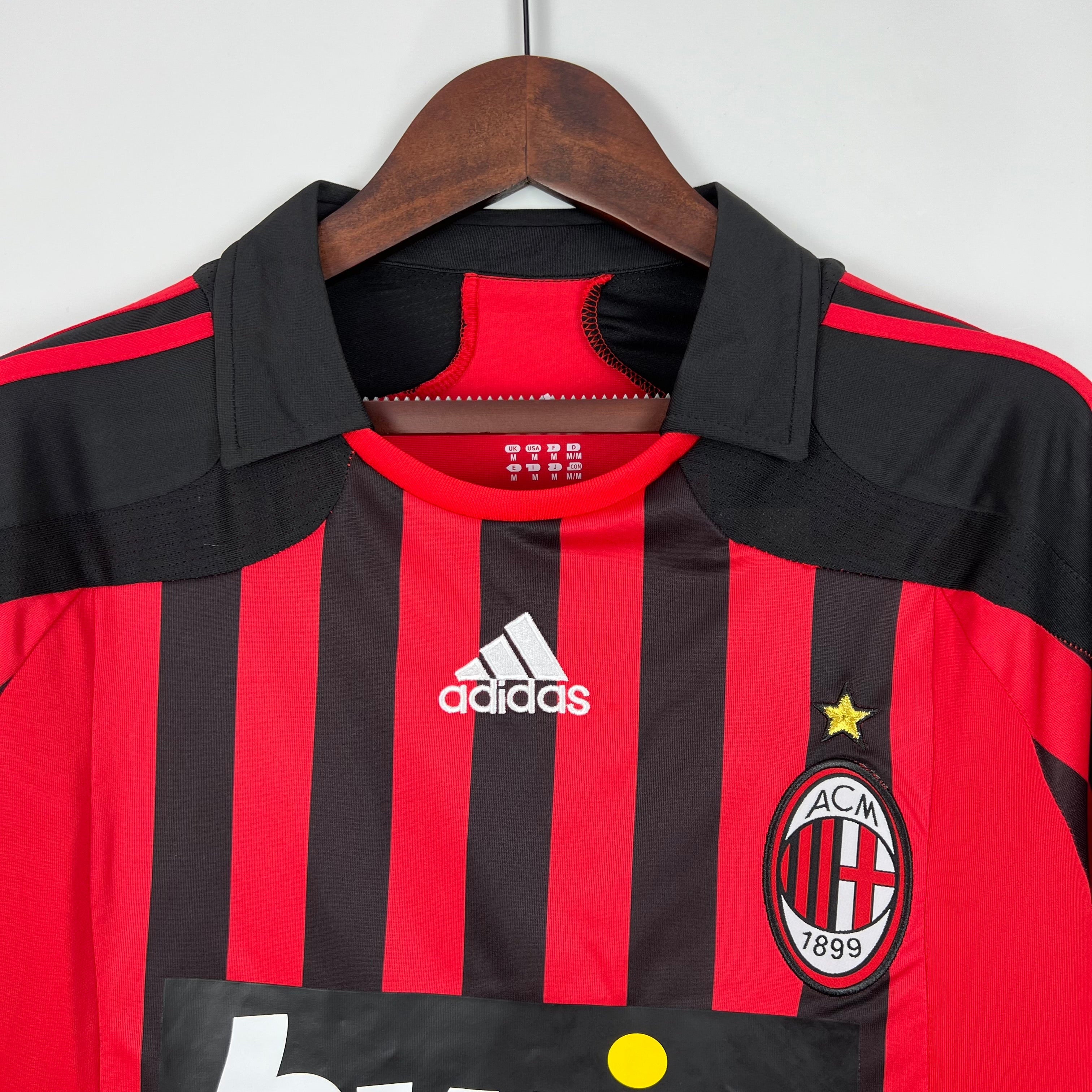 Ac Milan 2007 - 2008 Home Jersey