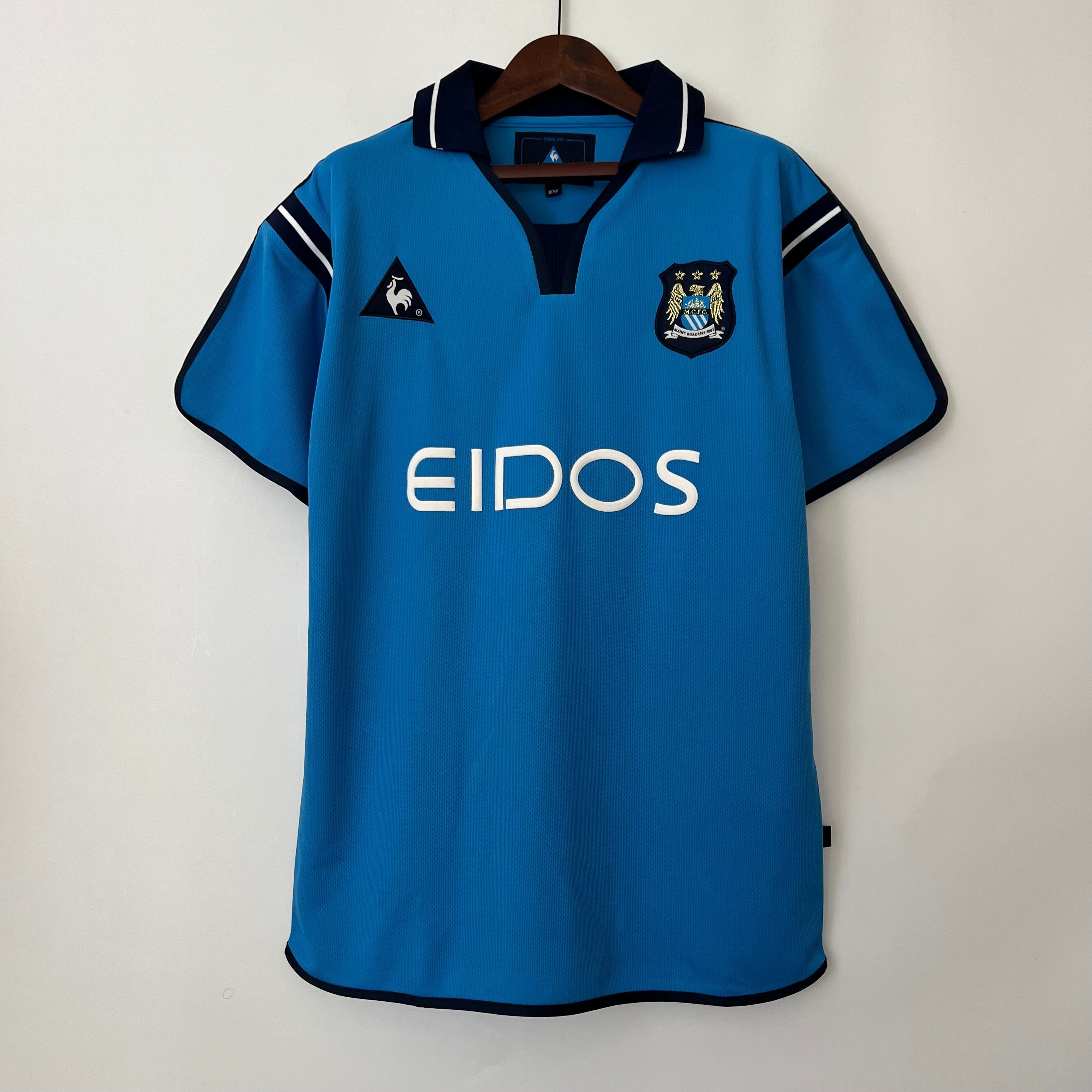 Manchester City 2001 - 2002 Home Jersey