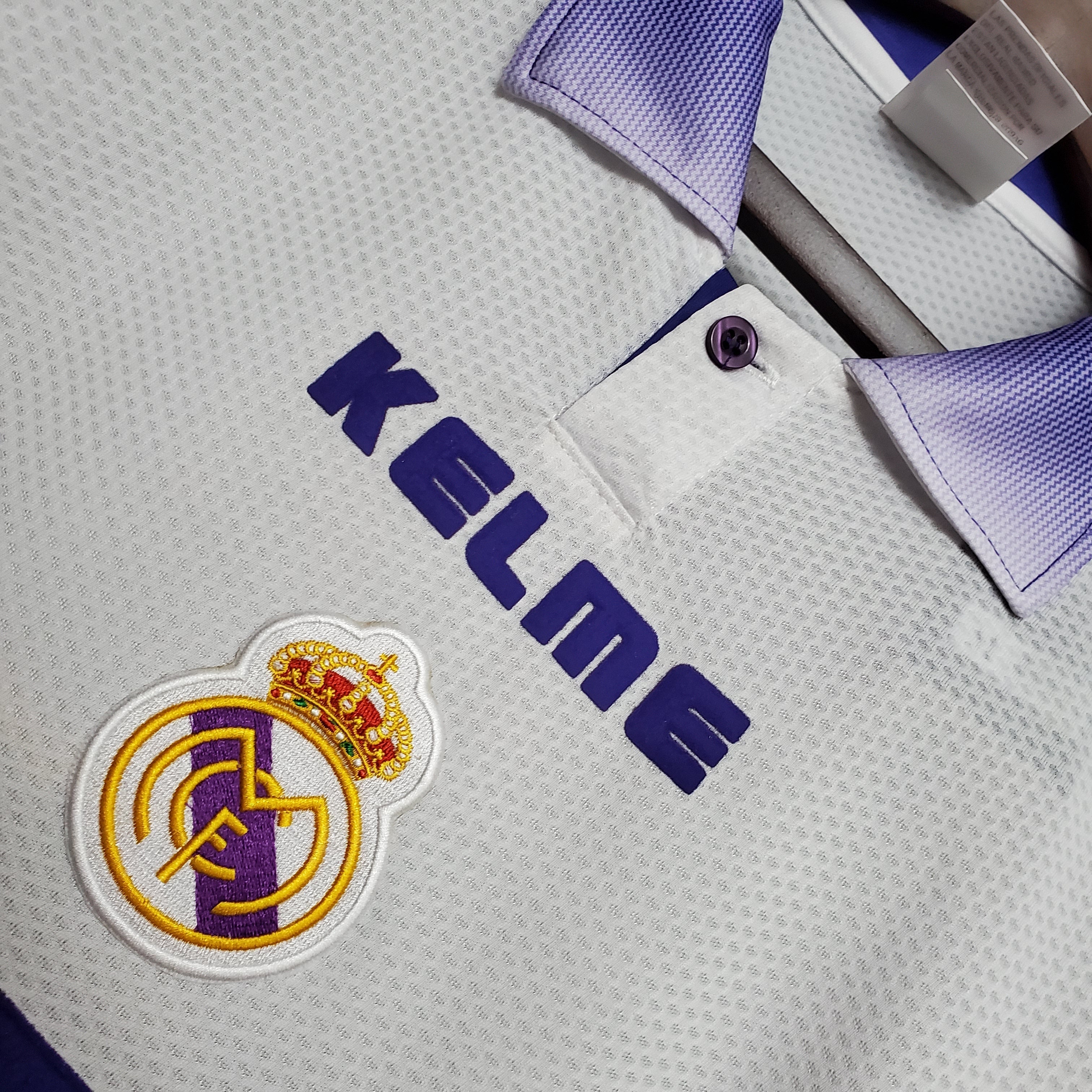 Real Madrid 1997 - 1998 Home Jersey
