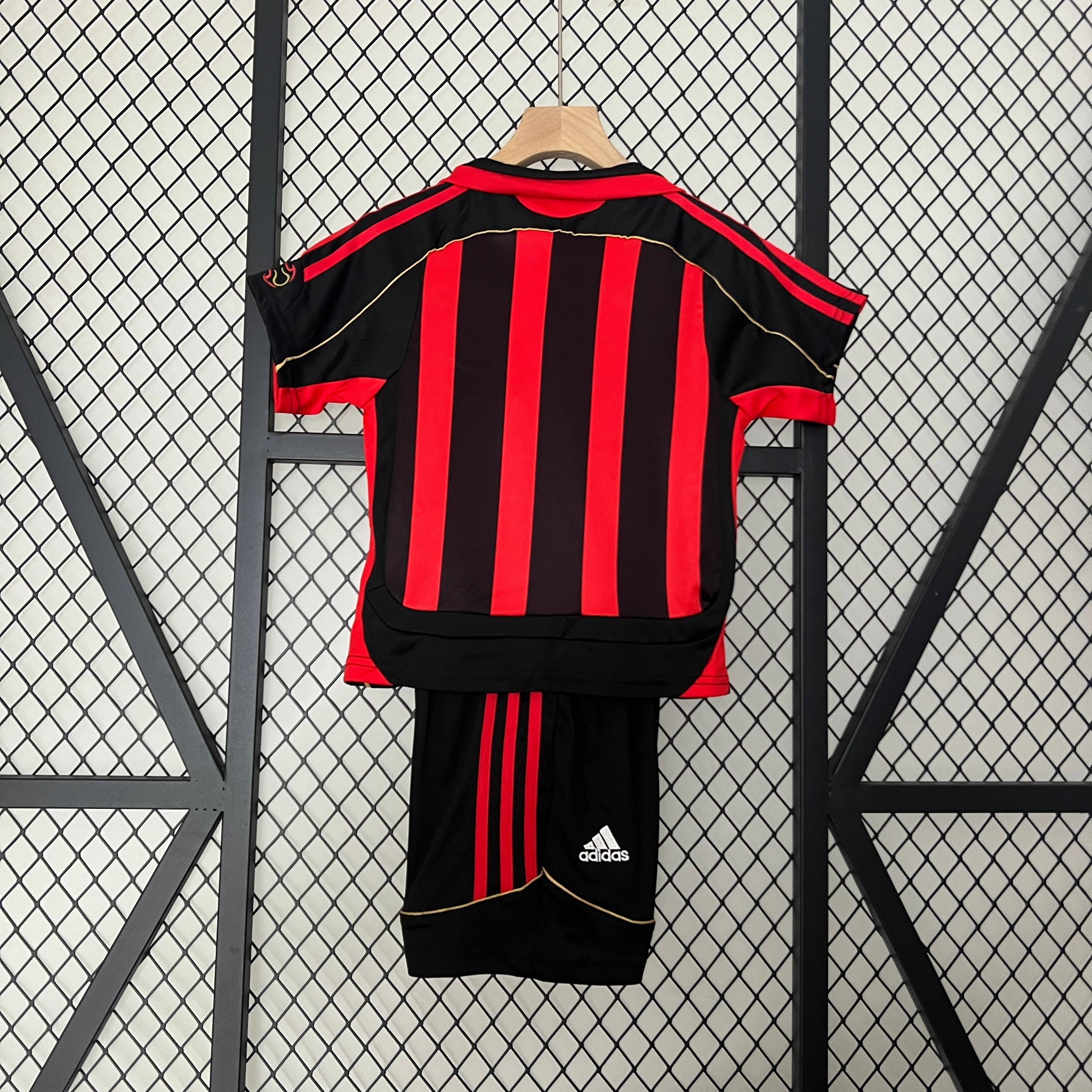 Ac Milan 2006 - 2007 Home Jersey For Children