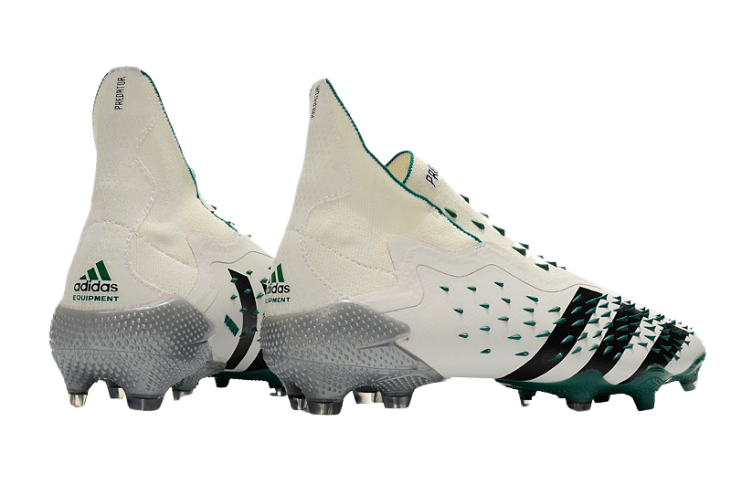 Predator Freak+ FG EQT Demonskin White Sub Green - Cleats & Boots