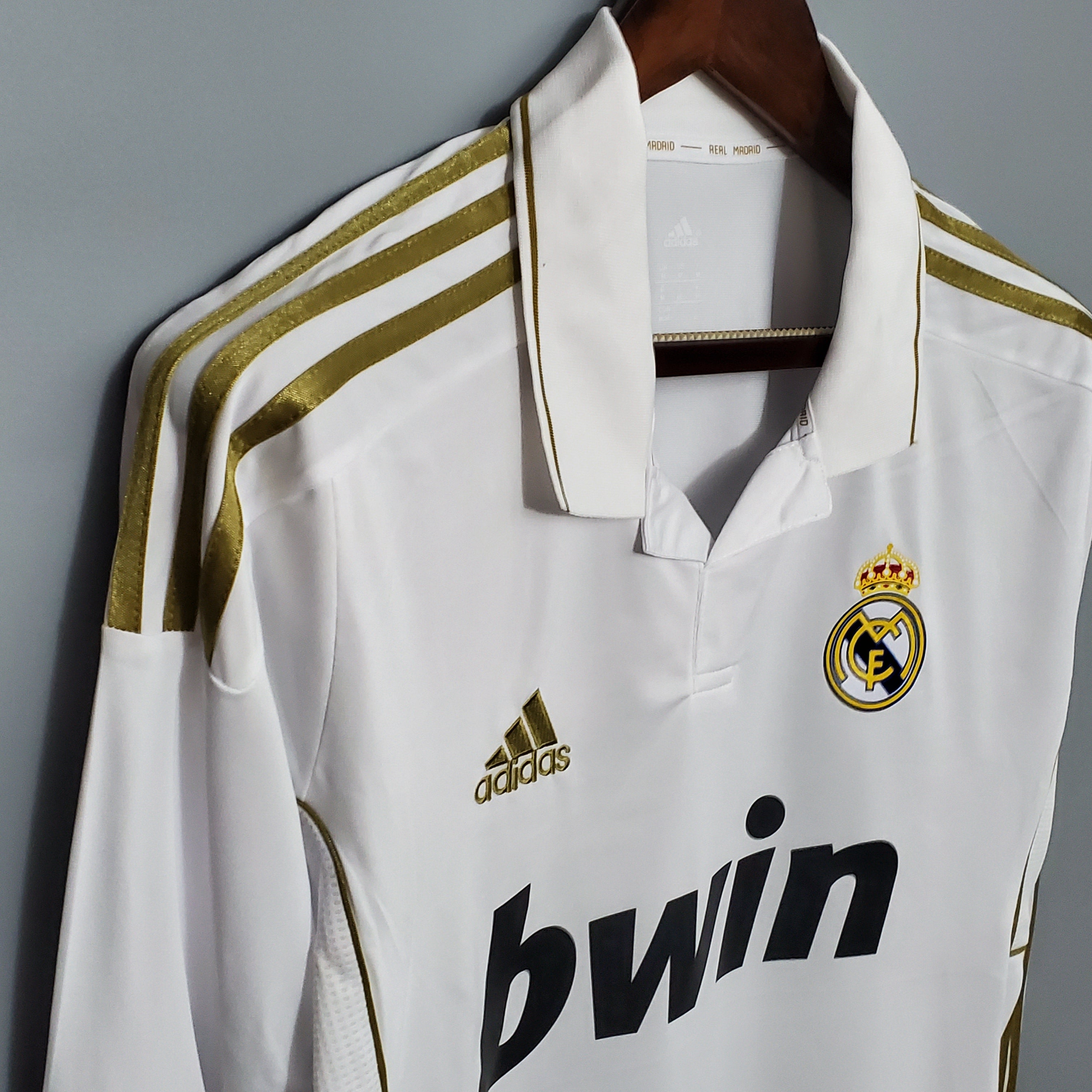 Real Madrid 2011 - 2012 Home Jersey Long Sleeved