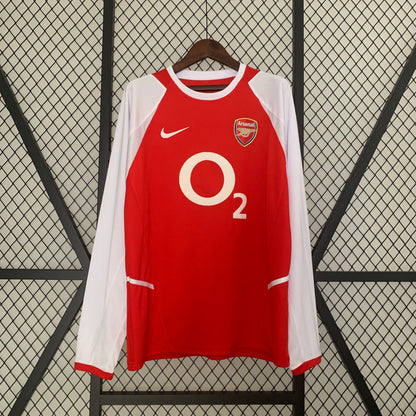 ARSENAL 2002 - 2003  HOME JERSEY LONG-SLEEVED