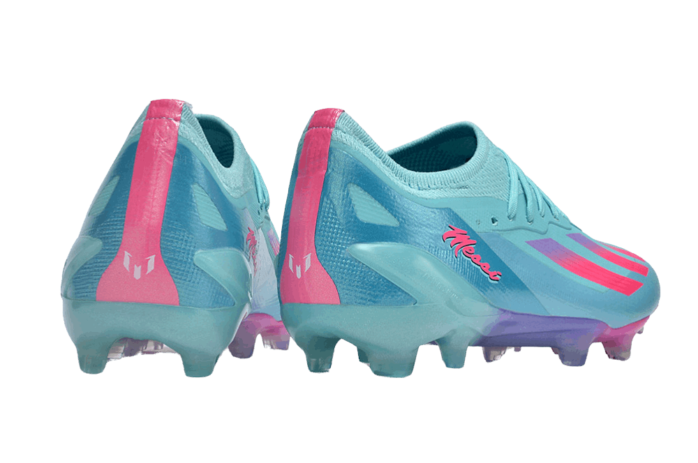 Cleats X Crazyfast FG Messi Turquoise Pink | Goatkits Store