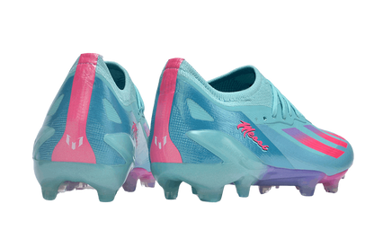 Cleats X Crazyfast FG Messi Turquoise Pink | Goatkits Store