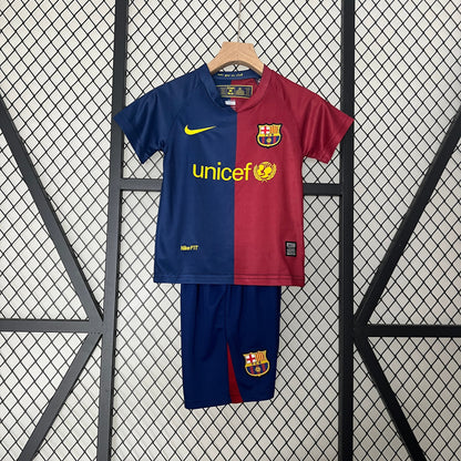 BARCELONA 2008 - 2009 HOME JERSEY FOR CHILDREN