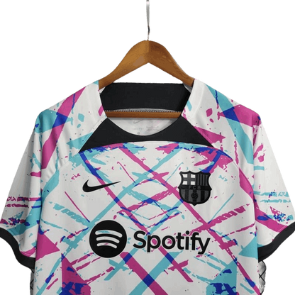 23/24 Barcelona White training Spotify kit  - Fan version