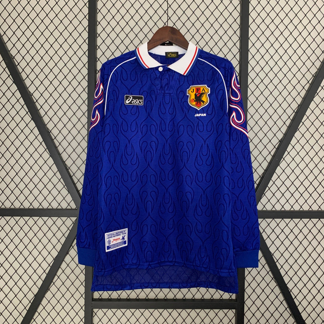 Japan 1998 Home Jersey Long Sleeved