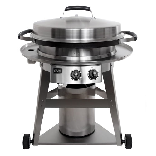 EVO - Professional Freestanding Wheeled Cart With 30&quot; Cooktop