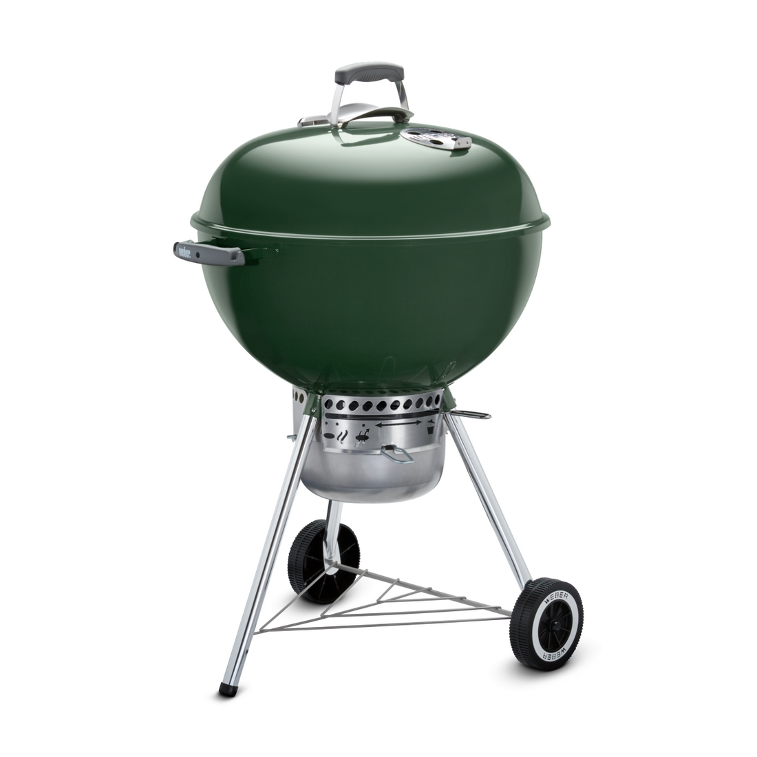 Weber Original 22&quot; Kettle Premium Charcoal Grill - Green - Green
