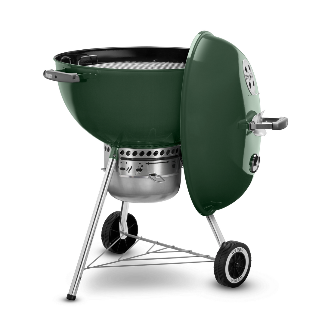 Weber Original 22&quot; Kettle Premium Charcoal Grill - Green