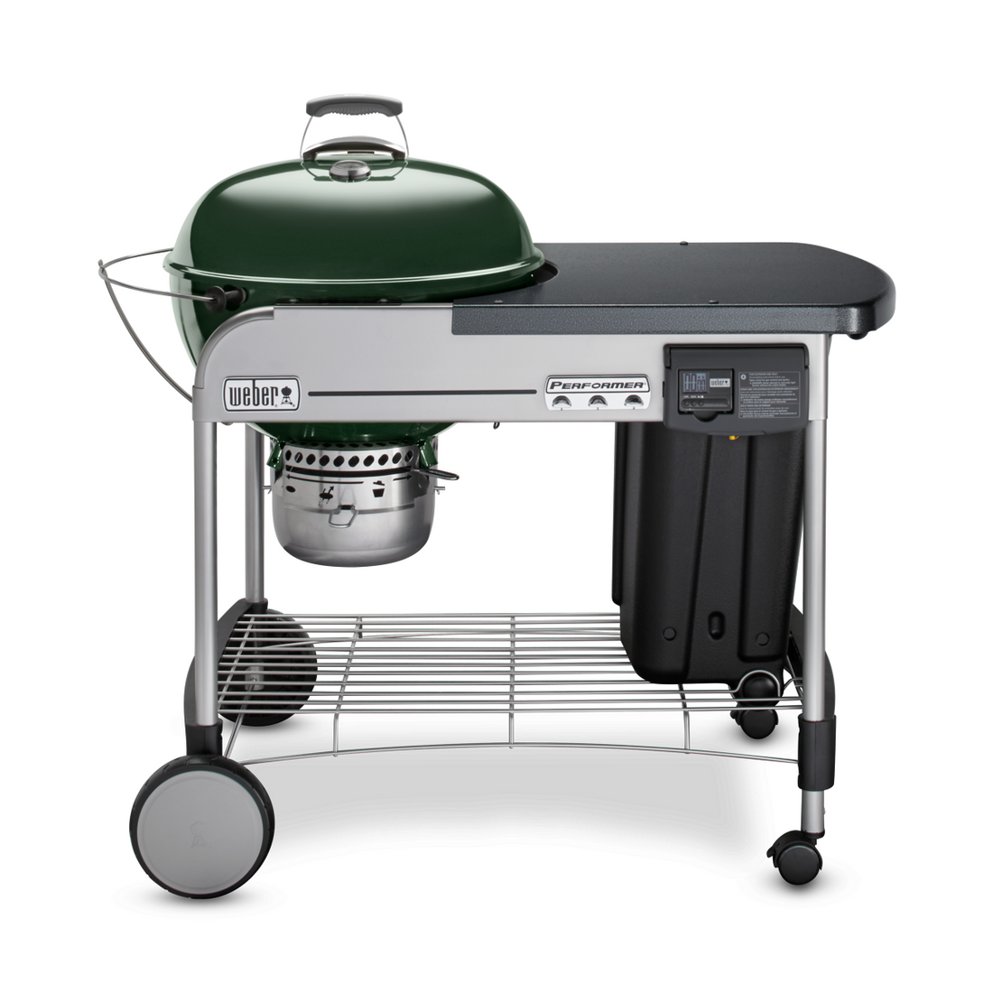 Weber Performer Deluxe Charcoal Grill - Green - Green