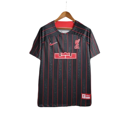 23/24 Liverpool x Lebron Black Jersey Fan Version