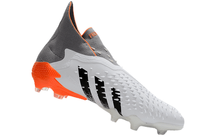 Predator Freak+ Whitespark FG - White Dark Metallic Silver Red - Cleats &amp; Boots