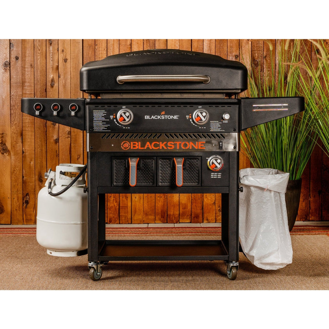 Blackstone - 28&quot; Griddle with Air Fryer &amp; Warming Drawer