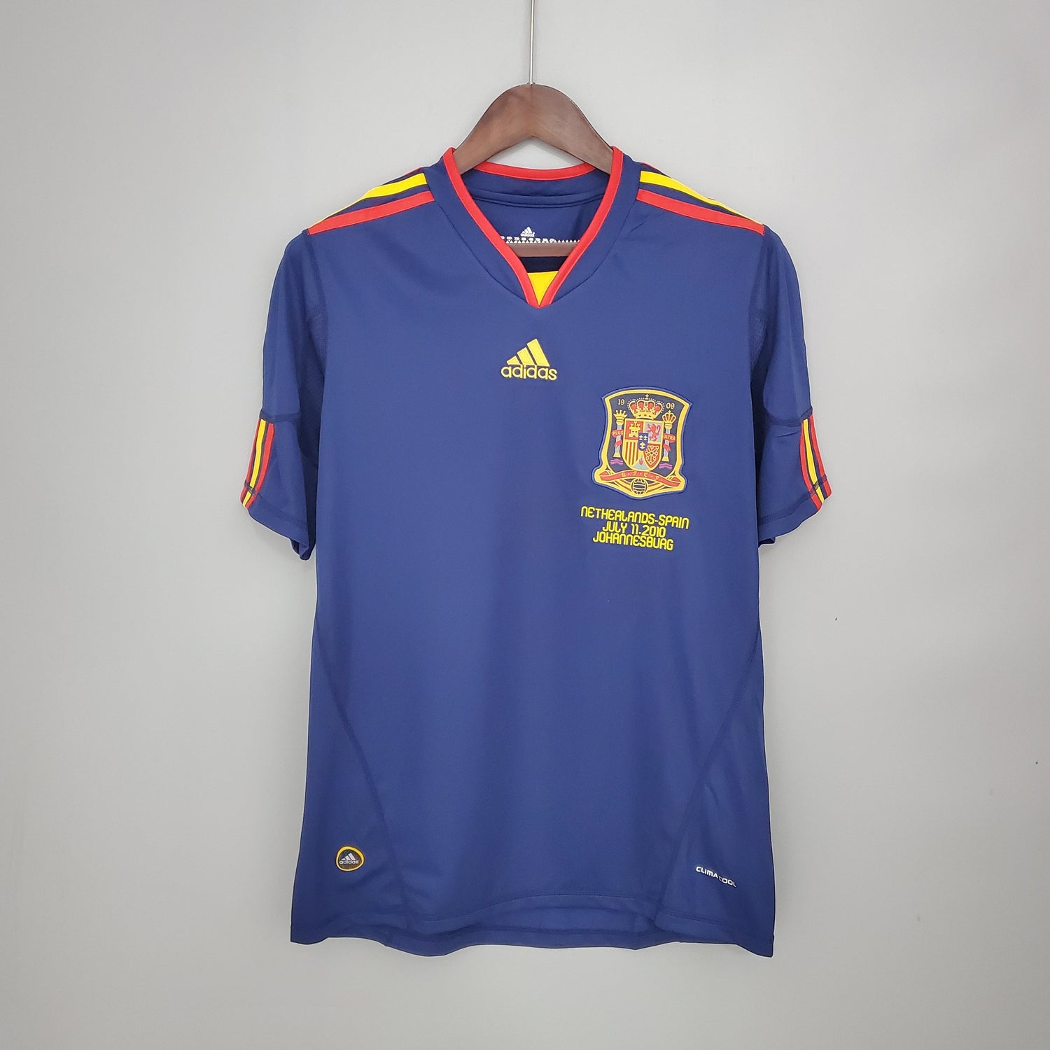 SPAIN 2010 AWAY Retro JERSEY