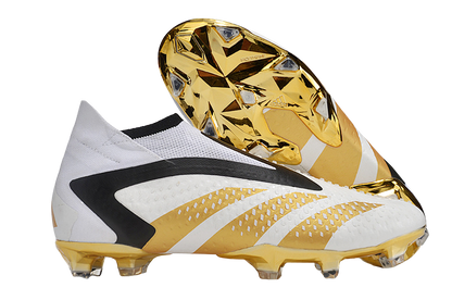 Predator Accuracy+ FG x Jude Bellingham - White/Gold/Black - Cleats &amp; Boots