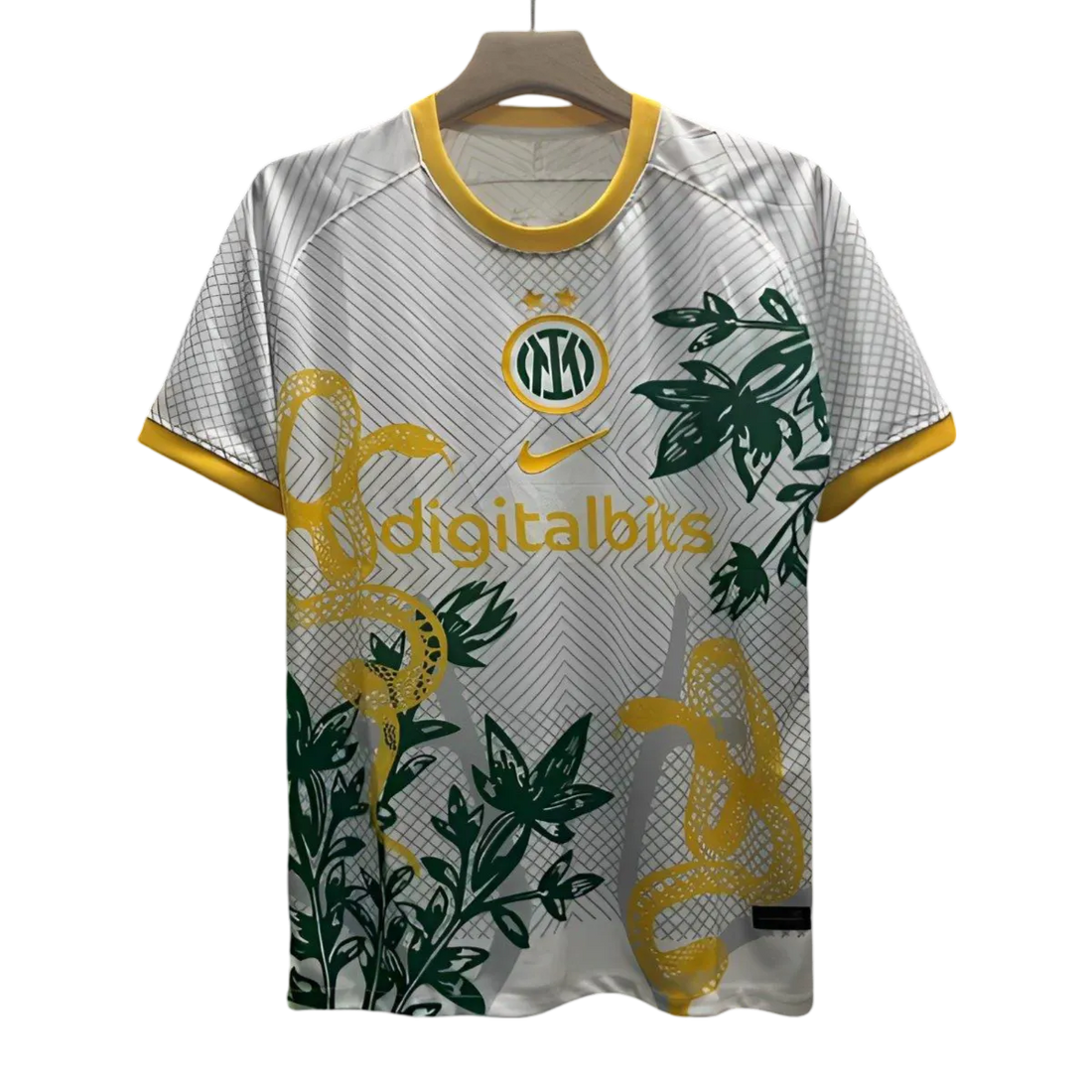 2024/2025 Inter Milan White Digitalbits Special Kit - Fan Version | Theheritagekit store