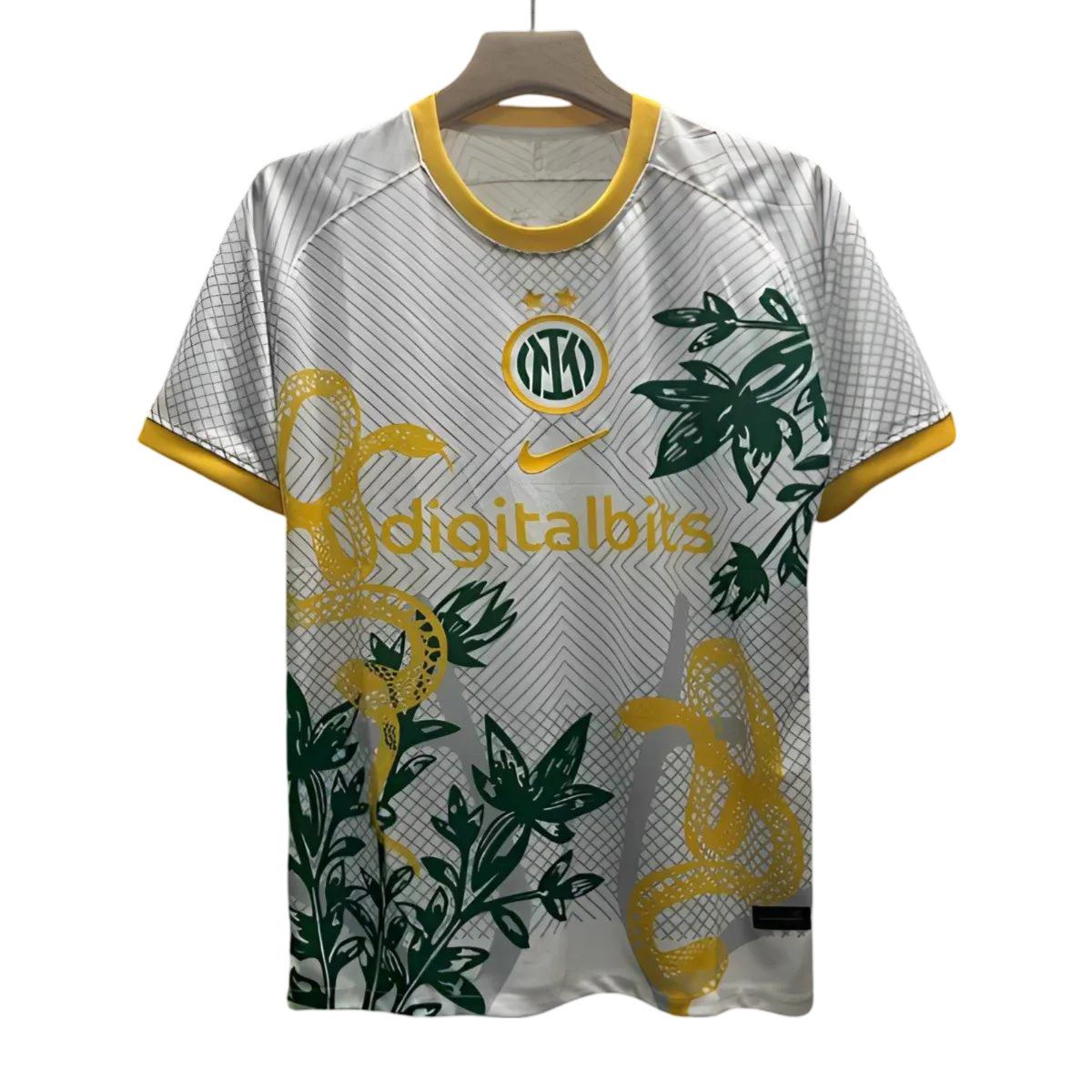 2024/2025 Inter Milan White Digitalbits Special Kit - Fan Version | Theheritagekit store