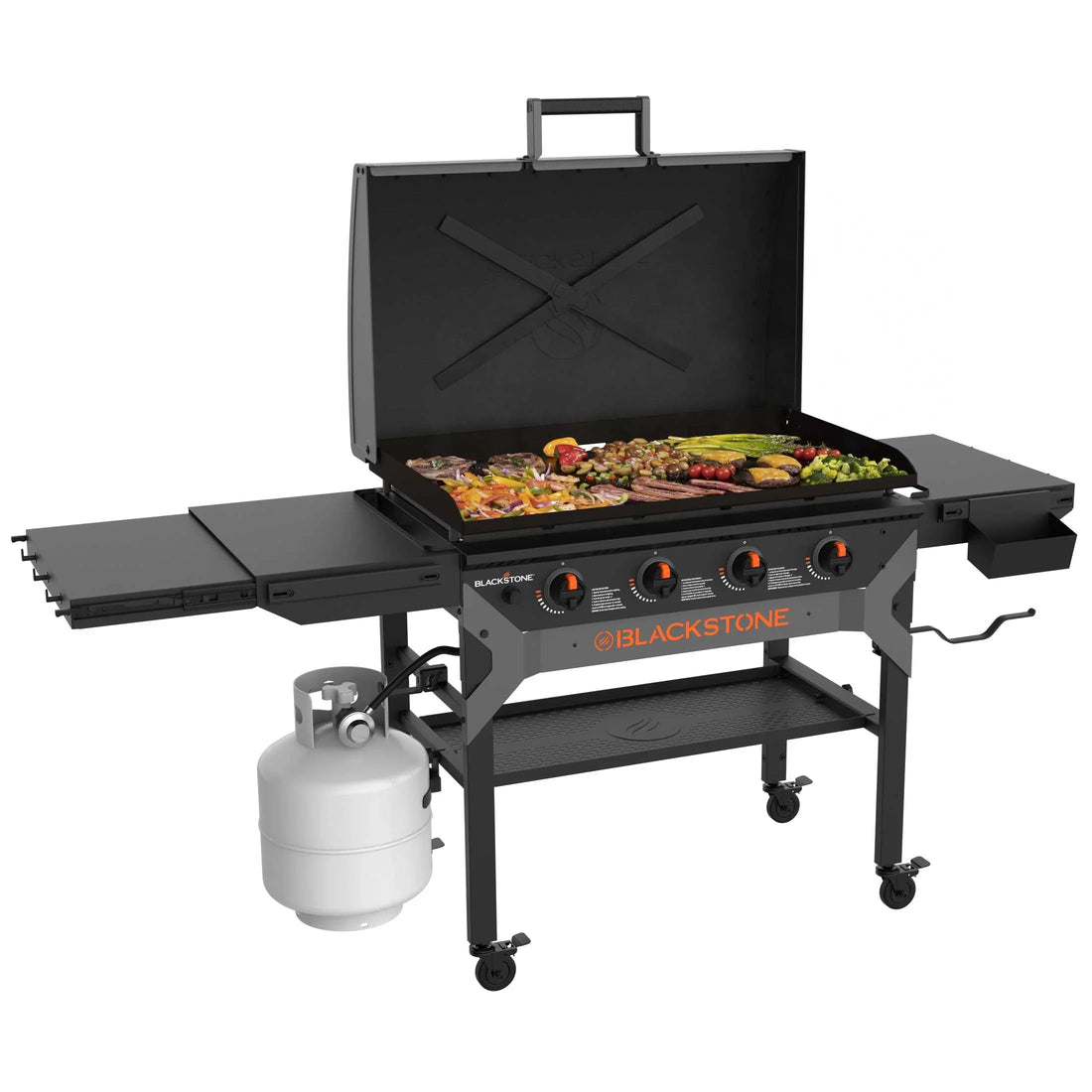 Blackstone - 36&quot; Griddle With Hood - Iron Forged