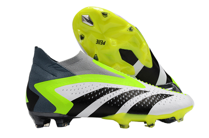 Predator Accuracy + AG Crazyrush - Blanc/Noir/Lucid Lemon - Cleats &amp; Boots