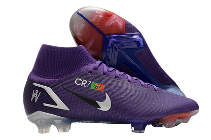 Cleats Mercurial Superfly 8 Elite FG Ronaldo CR7 Purple | Goatkits Store