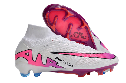 Cleats Zoom Mercurial Superfly 9 Flash Crimson Elite FG - White/Pink/Blue