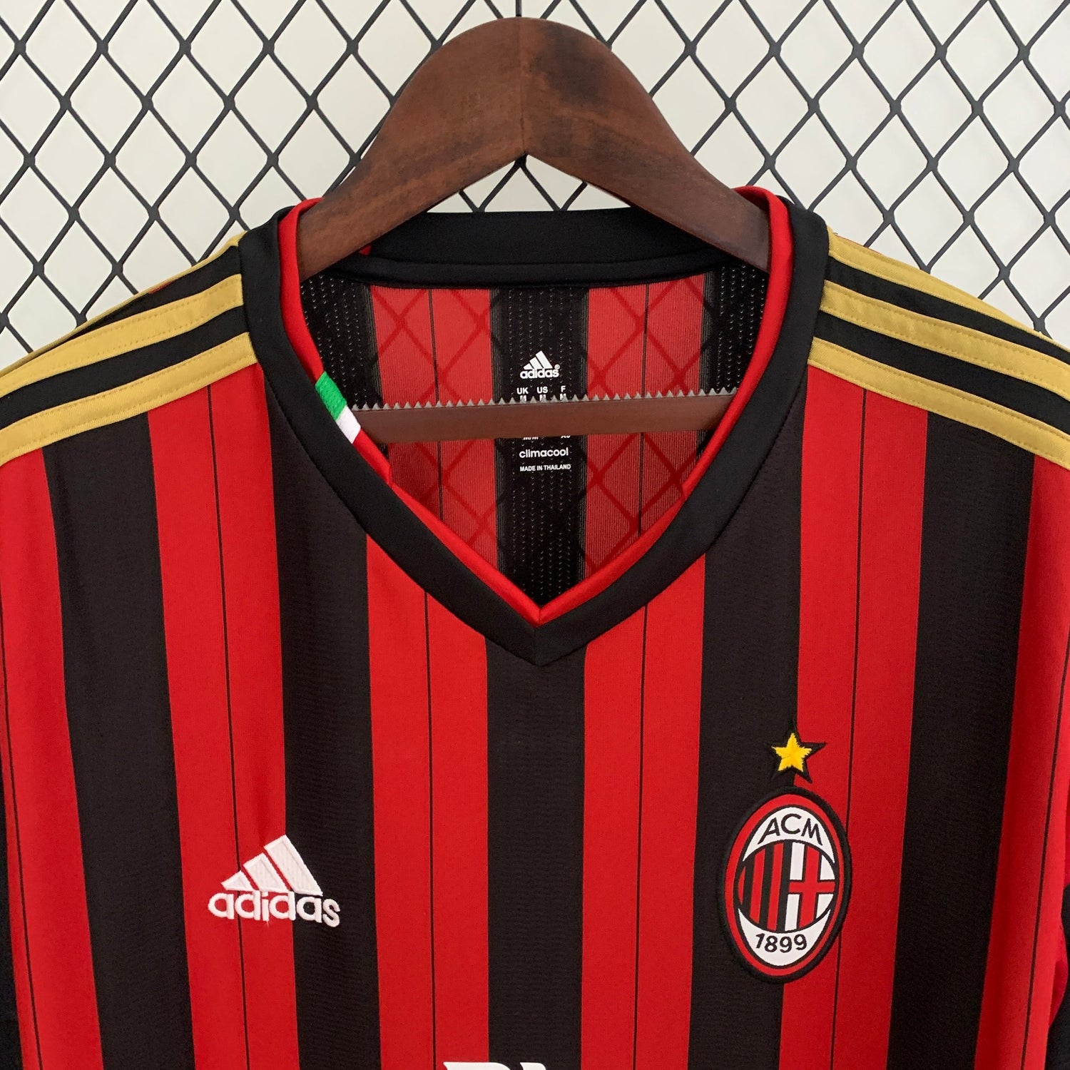 AC MILAN 2013 - 2014 HOME JERSEY LONG SLEEVED