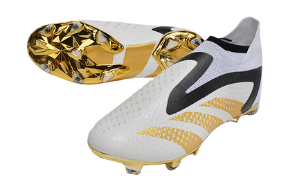 Predator Accuracy+ FG x Jude Bellingham - White/Gold/Black - Cleats &amp; Boots