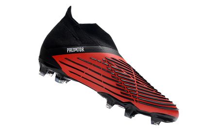 Predator Edge FG - Black/White/Red - Cleats &amp; Boots