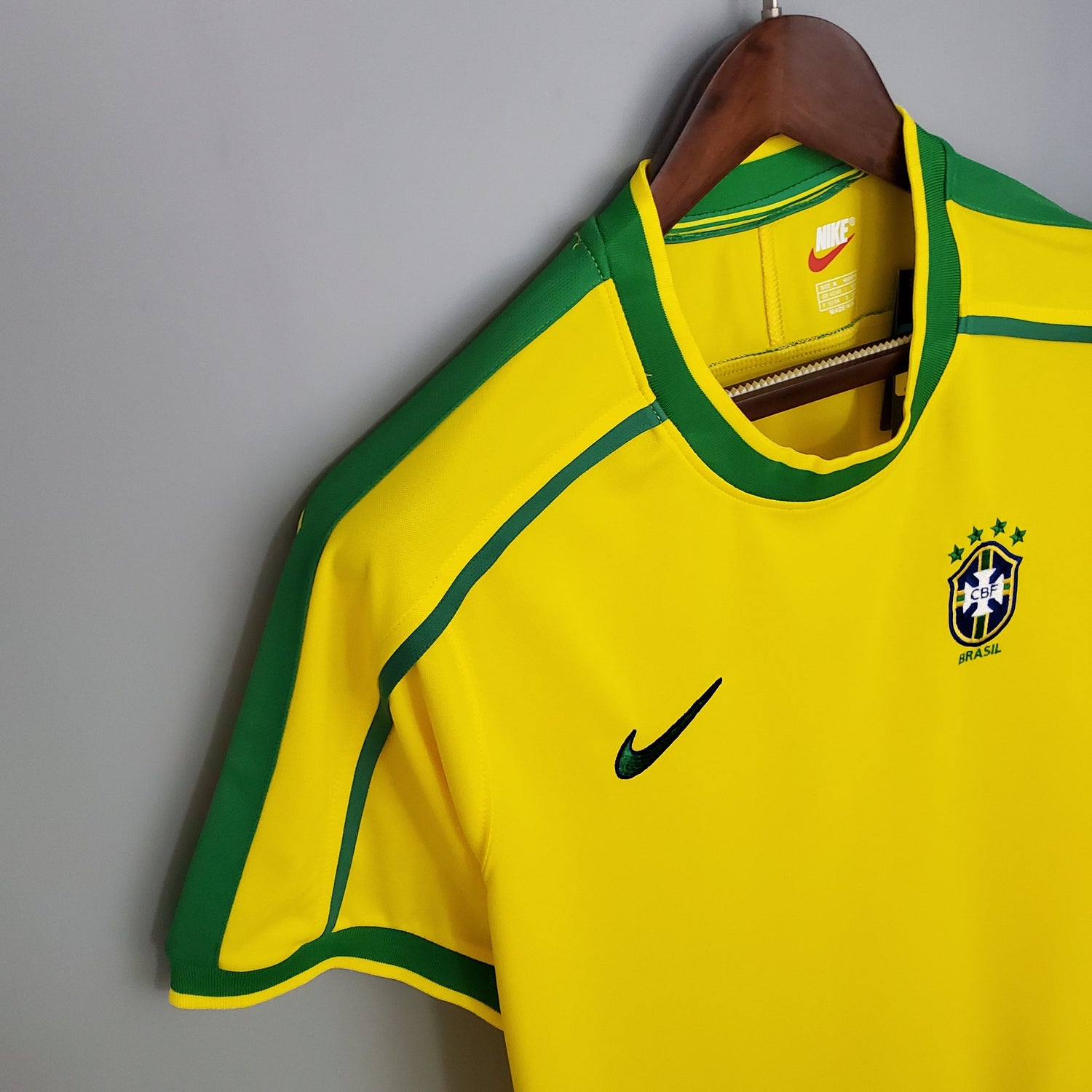 BRAZIL HOME JERSEY 1998