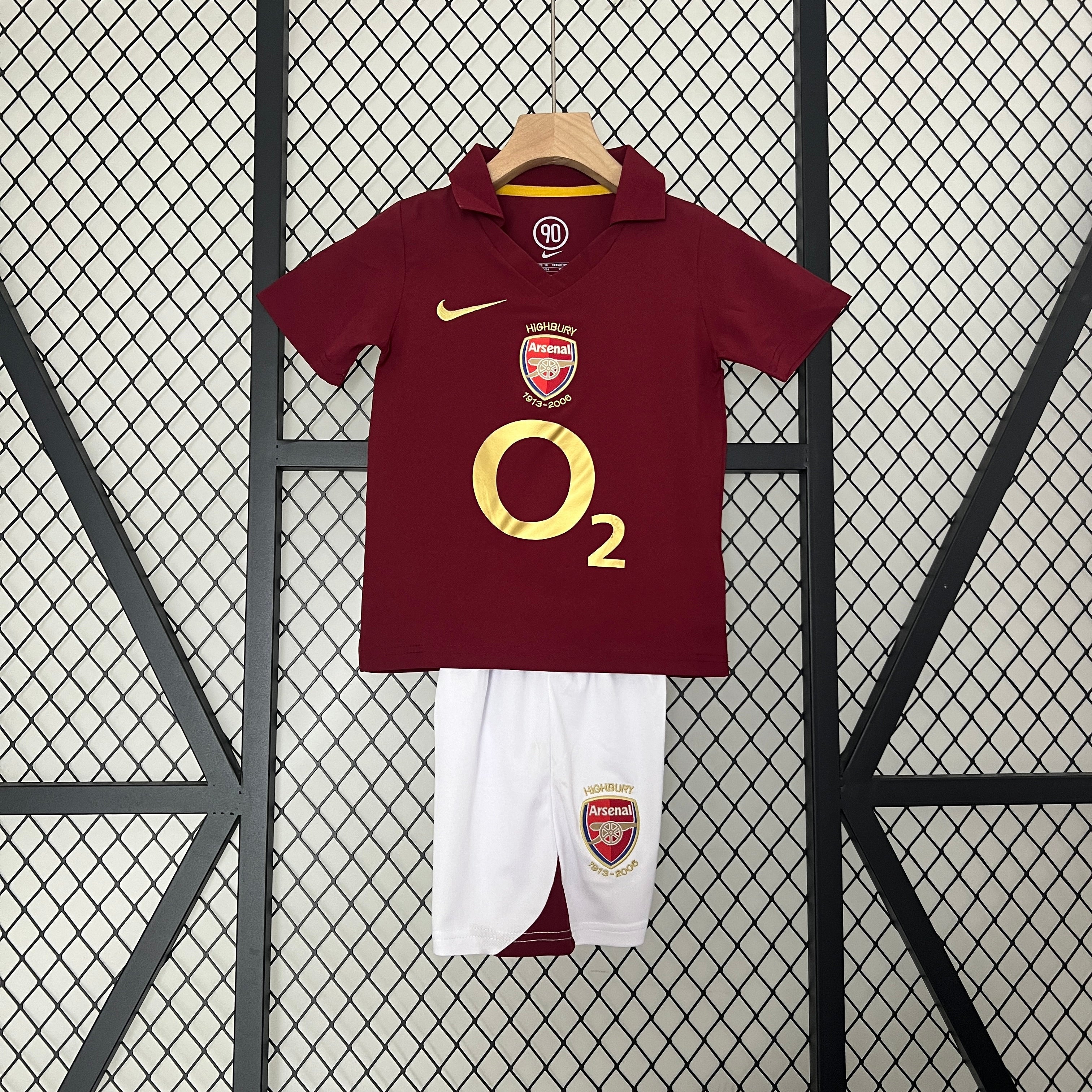 ARSENAL 2005 - 2006 HOME JERSEY FOR CHILDREN