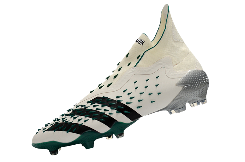 Predator Freak+ FG EQT Demonskin White Sub Green - Cleats &amp; Boots