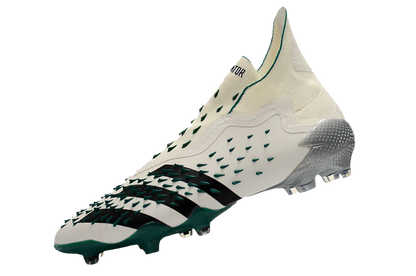 Predator Freak+ FG EQT Demonskin White Sub Green - Cleats &amp; Boots