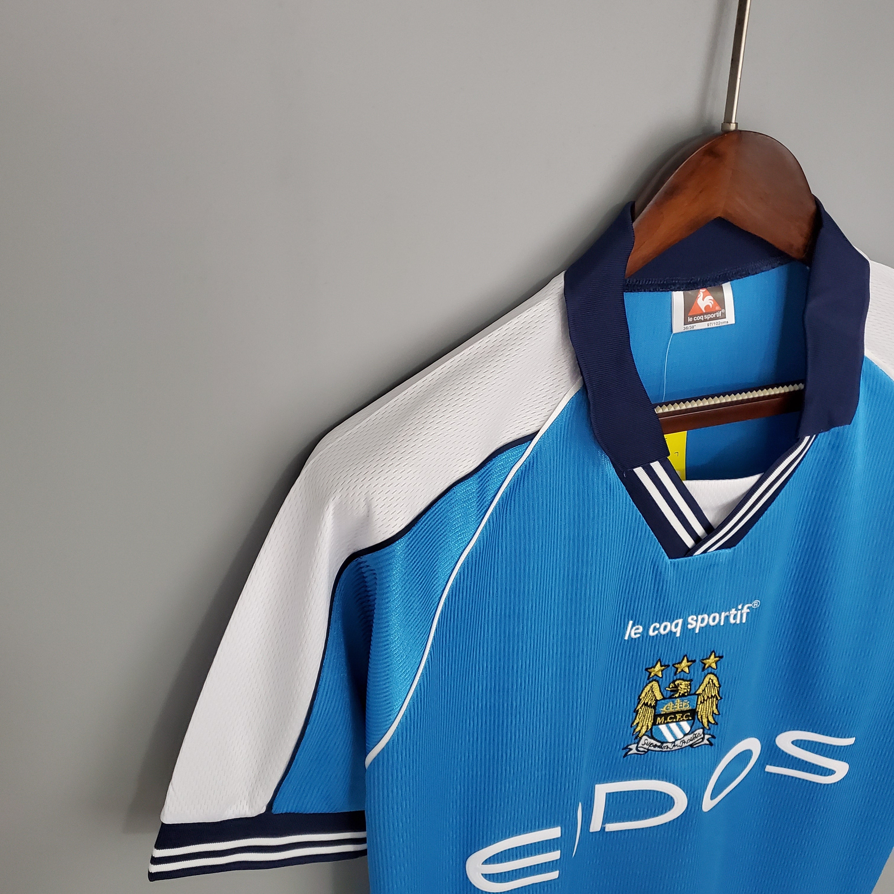 MANCHESTER CITY 1999 - 2000 HOME JERSEY