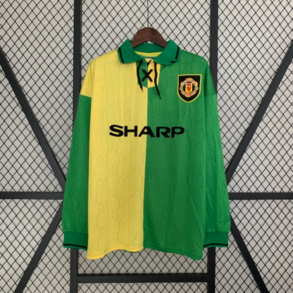 MANCHESTER UNITED 1993 - 1994 THIRD JERSEY LONG SLEEVED